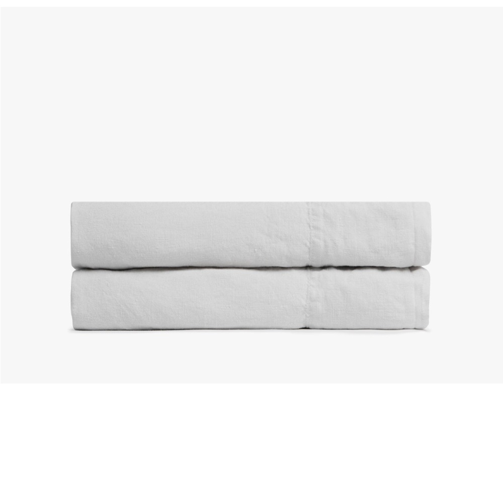 Parachute linen Fitted Sheet - Full Size - Fog Color - NIW & Sealed
